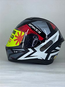 CAPACETE PEELS SPIKE II 1ST PTO/RUBI