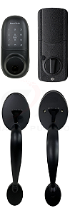 Fechadura Blim Blim Digital Black Cia do Puxador