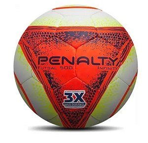Bola De Futsal Penalty 3 X Mais Durável Infinity 500