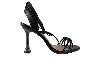 Sandalia Via Marte 21-17602 Napa Casual Preto