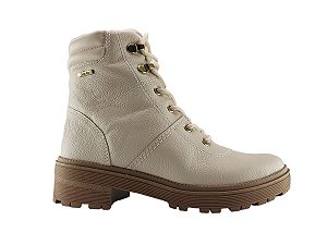 Bota Coturno Dakota G4972 Couro Tule