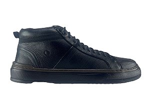 Bota Masculina Democrata 240105 Couro Preto