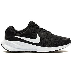 Tenis Masculino Nike Revolution 7 Preto Branco
