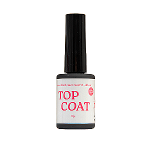 Top Coat Alongamento Unha Gel LED/UV (10ml) - HQZ
