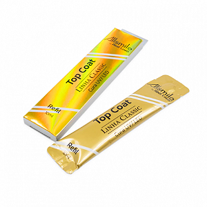 Refil Top Coat Gel Sachê (10ml) – Allsmile by Real Love