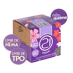 Gel Strong Construtor Alongamento Unha (34g) – Nails 21