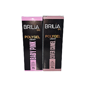 Polygel Molde F1 LED/UV (30g) - Brilia