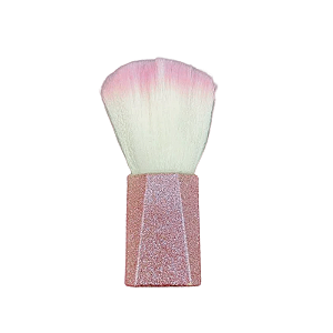 Pincel Espanador Pó Base Glitter - Bella Rosa