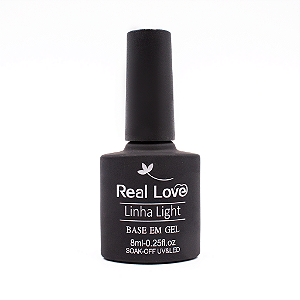 Base Gel Capa Base Linha Light - Real Love (8ml)