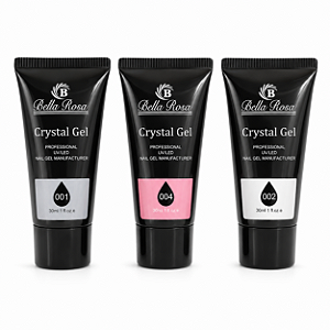 Polygel Crystal Gel 30ml - Bella Rosa