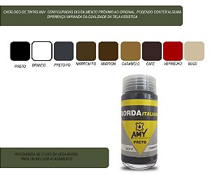 tinta borda italiana amy abaulada premium