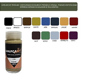 Tinta Para Couro Camurça E Nobuck Amy 100ml Escolher Cor.