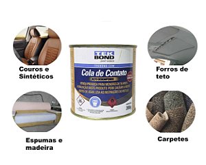 cola de contato tek bond amarela 200g