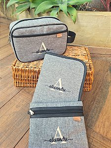 kit Porta Caderneta com Necessarie