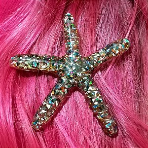 Presilha de Cabelo Estrela do Mar