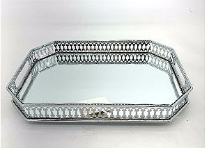 BANDEJA 21X4 CM VIDRO