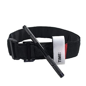 Torniquete Tático Militar Aph Primeiros Socorros 95cm Metal