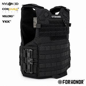 Capa de Colete Tática Modular ForHonor em Cordura 1000d + 1 Sistema Soltura lateral