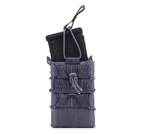 Porta Carregador Fuzil Fast Mag Forhonor Cinza Bandeirante Cordura