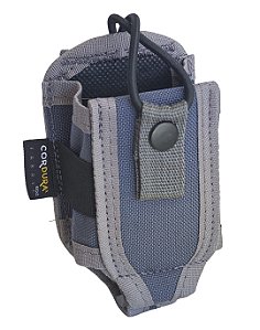 Bolso Porta HT Comanfy Cinza Bandeirante Para Colete Modular