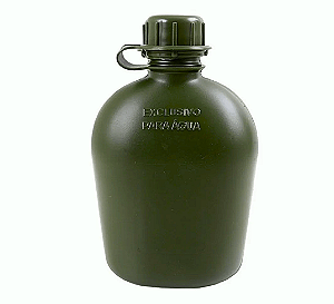 Cantil Militar Verde 900ml P/ Água Bélica