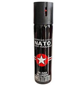 Spray de Defesa Pessoal 110 ml Nato Gás Lacrimogênio Extra Forte