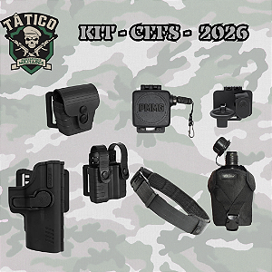 KIT CINTO DE GUARNIÇÃO CEFS 2026 COMPLETO
