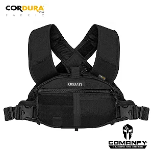 Bolsa Tática de Peito Com Coldre Saque Rápido Comanfy