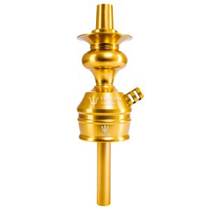 Stem Triton Zip Dourado - Stem para narguile Triton hookah