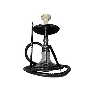 Narguile Completo Twister Preto