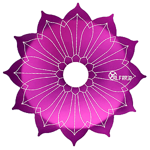 Prato Coroa Alfarid Dib Médio Roxo