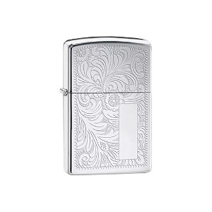 Isqueiro Zippo Venetian Chrome Original