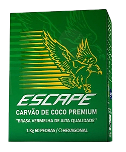 Carvão de Coco Escape 1Kg
