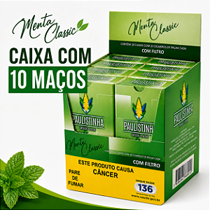 Paulistinha Menta Classic Original Com Filtro