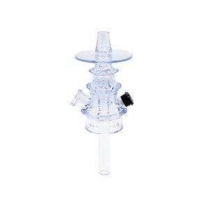 Stem Corpo Narguile Dom Hookah Conde Transparente