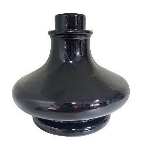 Vaso narguile Preto Pequeno Grosso