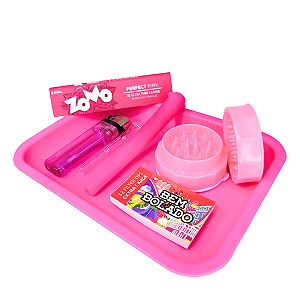 Kit Fumo Rosa Pink Presente Meninas