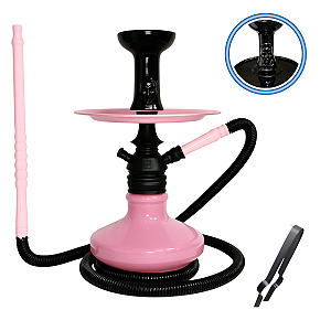 Narguile Completo Rosa para Presente