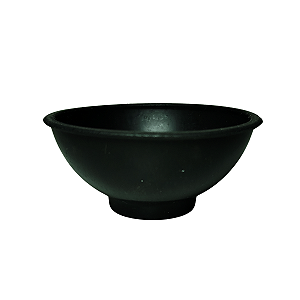 Cuia Silicone na cor Preta Grande