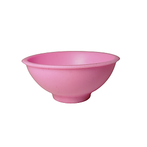Cuia Silicone na cor Rosa Grande