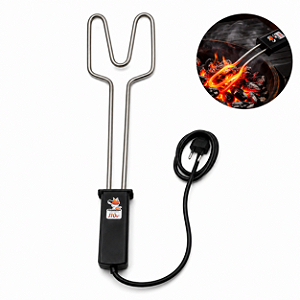 Acendedor Churrasqueira Carvão Eletrico Fácil Churrasco 110 - 110