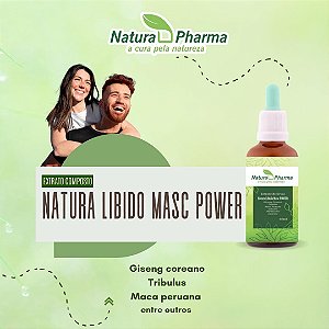 NATURA LIBIDO MASC POWER - EXTRATO COMPOSTO 50ML