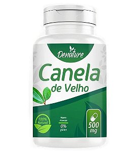 CANELA DE VELHO  100 CAPSULAS (500MG) - DENATURE