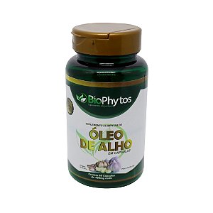 ÓLEO DE ALHO - 60 CAPSULAS (400 mg)