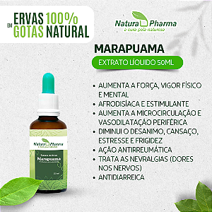 Extrato Fluido de Marapuama - 50ml