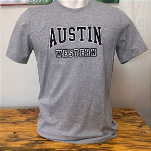 Camiseta Austin Western Cinza