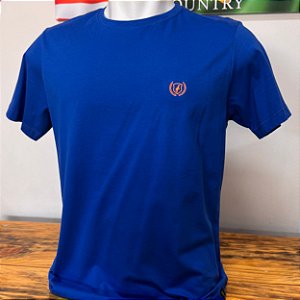 Camiseta Básica Dock's Azul Bic
