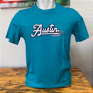 Camiseta Austin Western Azul Turquesa