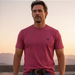 Camiseta Básica Dock's Salmão