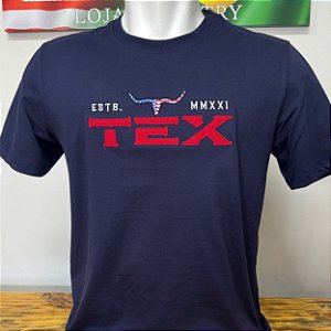 Camiseta Texas Edition Azul Marinho